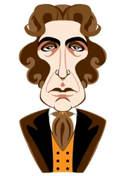ドクター・フーとしてのポール・マクガン-似顔絵